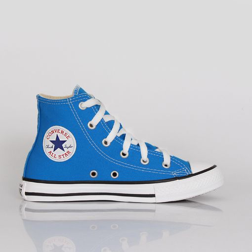 Tenis Converse Chuck Taylor All Star Kids Azul Claro Gabriellacalcados